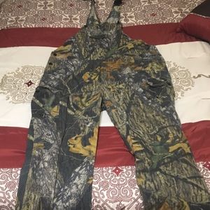 Camo overalls
